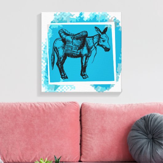 Toile âne (Insitu(Salon))