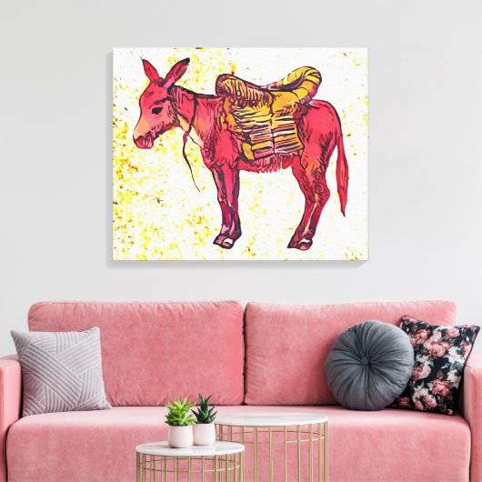 Toile âne (Insitu(Salon))