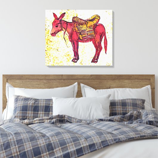 Toile âne (Insitu(Chambre))