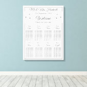 Toile Anéone sur le tableau de sièges blancs~ (Insitu (Plancher de Bois))