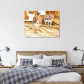 Toile Ânes Hee Haw (Insitu(Chambre))