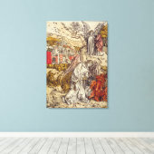Toile Ange avec la clé de l'abîme, 1498 (Insitu (Plancher de Bois))