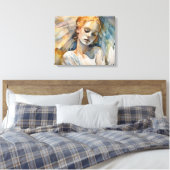 Toile Ange couchant (Insitu(Chambre))