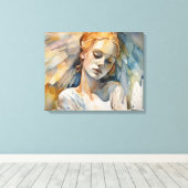 Toile Ange couchant (Insitu (Plancher de Bois))