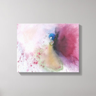 Toile Ange d'aquarelle