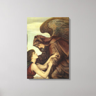Toile Ange de la mort par Evelyn De Morgan