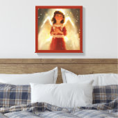 Toile Ange de Noël 4 (Insitu(Chambre))