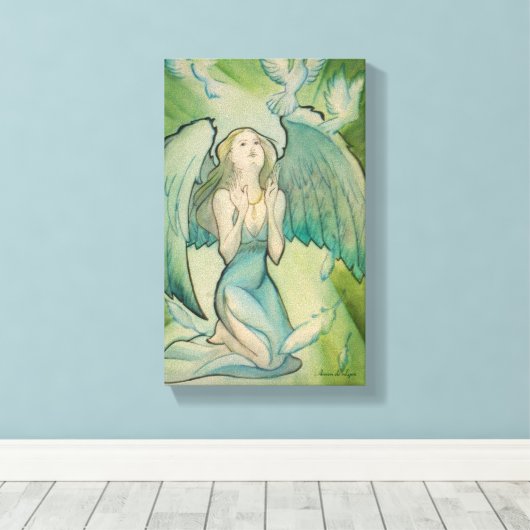 Toile Ange de paix (Insitu (Plancher de Bois))