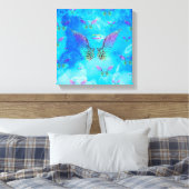 Toile Ange des ailes et nuages (Insitu(Chambre))