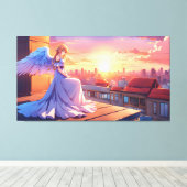Toile Ange du matin (Insitu (Plancher de Bois))