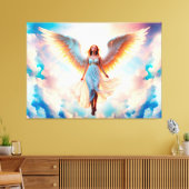 Toile Ange femme aile la religion céleste paradis (Insitu(Salon))