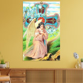 Toile Ange priant (Insitu(Salon))