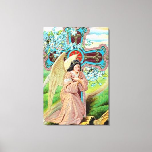 Toile Ange priant (Recto)