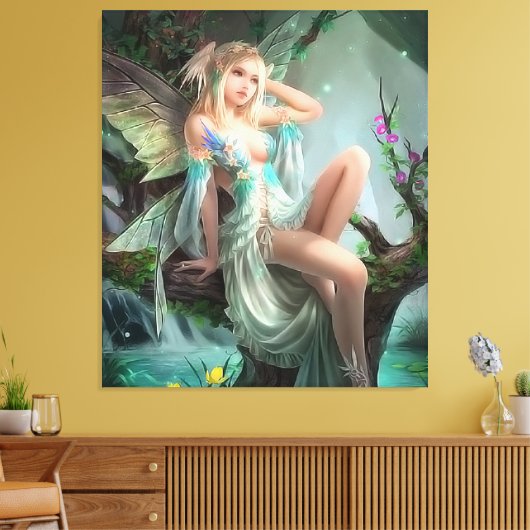 Toile Ange romantique (Insitu(Salon))