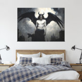 Toile Ange sombre Lucifer (Insitu(Chambre))