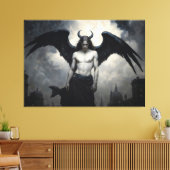 Toile Ange sombre Lucifer (Insitu(Salon))
