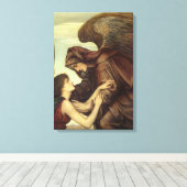 Toile Angel de la mort par Evelyn De Morgan (Insitu (Plancher de Bois))
