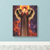 Toile Angel De L'Amour Et Lumière Art Original (Insitu (Plancher de Bois))