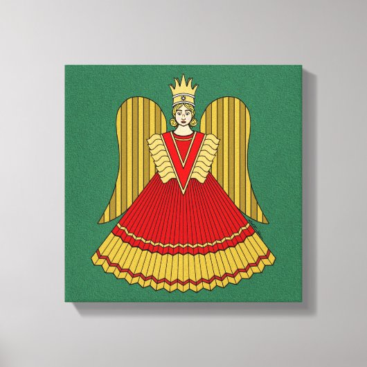 Toile Angel de Noël de Nuremberg (Recto)