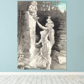 Toile Angel et déesse Valentine (Insitu (Plancher de Bois))