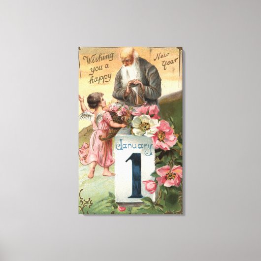 Toile Angel et père Heure n° 2 (Recto)