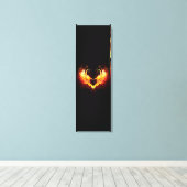 Toile Angel Fire Heart with Wings (Insitu (Plancher de Bois))
