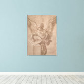 Toile Angel jouant un luth, 1491 (Insitu (Plancher de Bois))