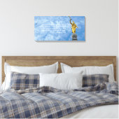 Toile Angel Moroni sur Salt Lake Temple (Insitu(Chambre))