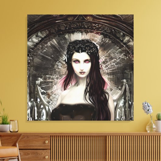 Toile Angel tombé | Art sombre (Insitu(Salon))