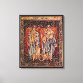 Toile Angeli Laudantes par Sir Edward Coley Burne Jones (Recto)