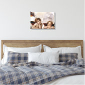 Toile Angels de Raphael de la Vierge Sixtine (Insitu(Chambre))