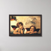 Toile Anges de la Madone Sixtine par Raphaël Sanzio (Recto)