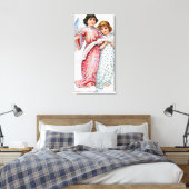 Toile Anges En Rose Et Bleu (Insitu(Chambre))