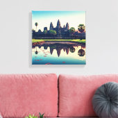 Toile Angkor Wat Cambodia à Dawn (Insitu(Salon))