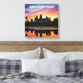 Toile Angkor Wat Cambodia Sunset (Insitu(Chambre))