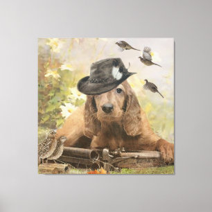Toile Anglais Cocker Spaniel