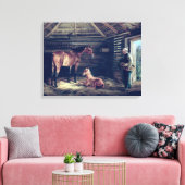 Toile Anglais Mare Avec Ses Foals, 1833 (Insitu(Salon))