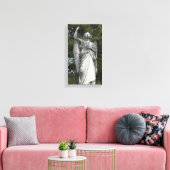 Toile Angle de pierre noir et blanc (Insitu(Salon))