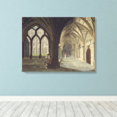 Toile Angle sud-est des cloîtres, plaque T de 'W (Insitu (Plancher de Bois))