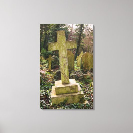 Toile Angleterre, Londres, Highgate Cemetery, gravesite (Recto)