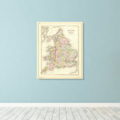 Toile Angleterre, Pays de Galles (Insitu (Plancher de Bois))