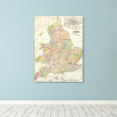 Toile Angleterre, Pays de Galles 4 (Insitu (Plancher de Bois))