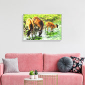 Toile Animal cerf (Insitu(Salon))