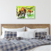 Toile Animal cerf (Insitu(Chambre))