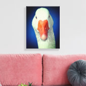 Toile Animal de ferme à visage d'oie blanche (Insitu(Salon))