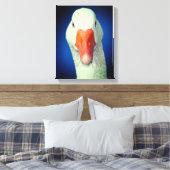 Toile Animal de ferme à visage d'oie blanche (Insitu(Chambre))