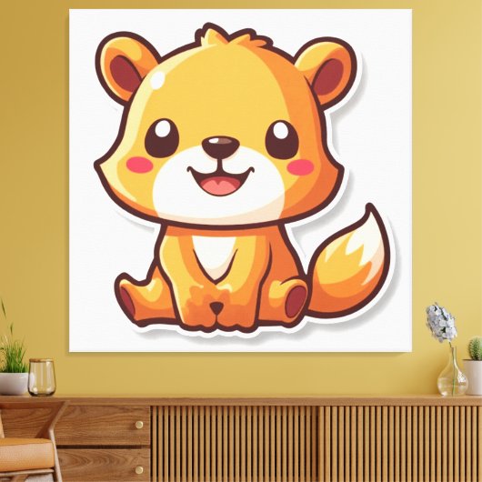 Toile Animal mûr (Insitu(Salon))