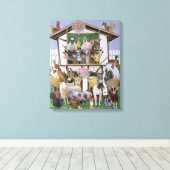 Toile Animal Playhouse (Insitu (Plancher de Bois))