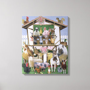 Toile Animal Playhouse