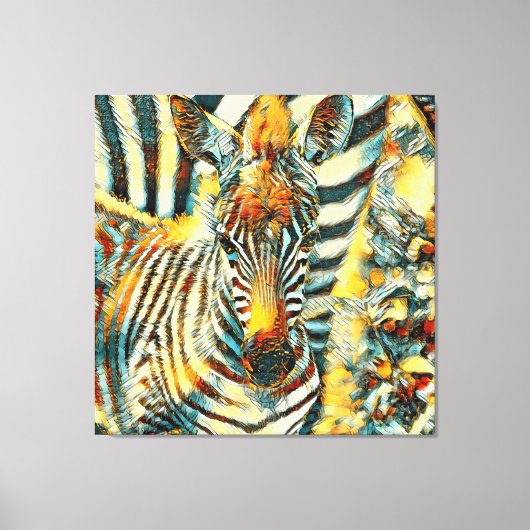 Toile AnimalArt_Zebra_002 (Recto)